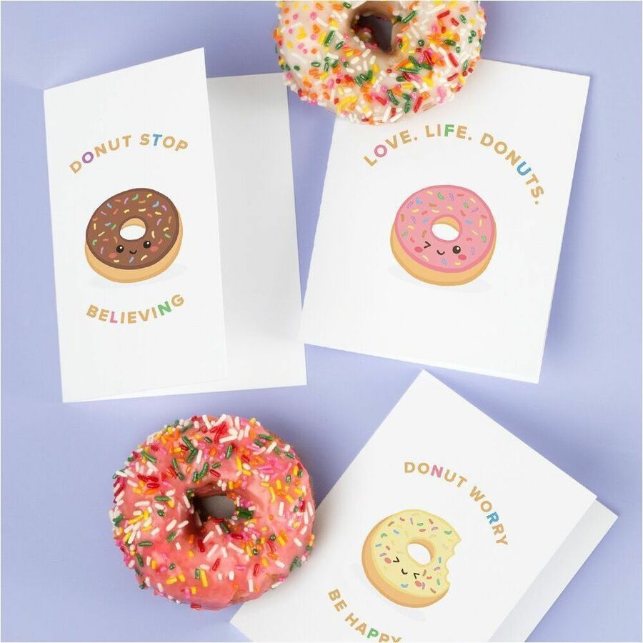 Avery Half-Fold Greeting Cards for Inkjet Printers, 5-1/2" x 8-1/2" - 03265