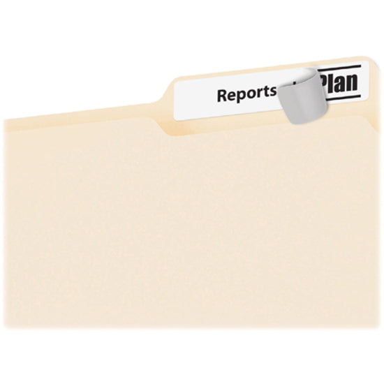 Avery Red Filing Labels with TrueBlock™ Technology for Laser and Inkjet Printers, 3-7/16" x 2/3" - 05066