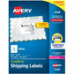 Avery&reg; White Rectangle Labels with Sure Feed&trade; TechnologyTrueBlock&reg; 3-1/2" x 5" , for Laser and Inkjet Printers