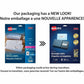 Avery White Rectangle Labels with Sure Feed™ Technology Easy Peel&reg;, 1" x 2-5/8" , Permanent Adhesive, for Laser and Inkjet Printers - 05260