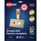 Avery White Rectangle Labels with Sure Feed™ Technology with Easy Peel&reg;, 1" x 4" , for Laser and Inkjet Printers