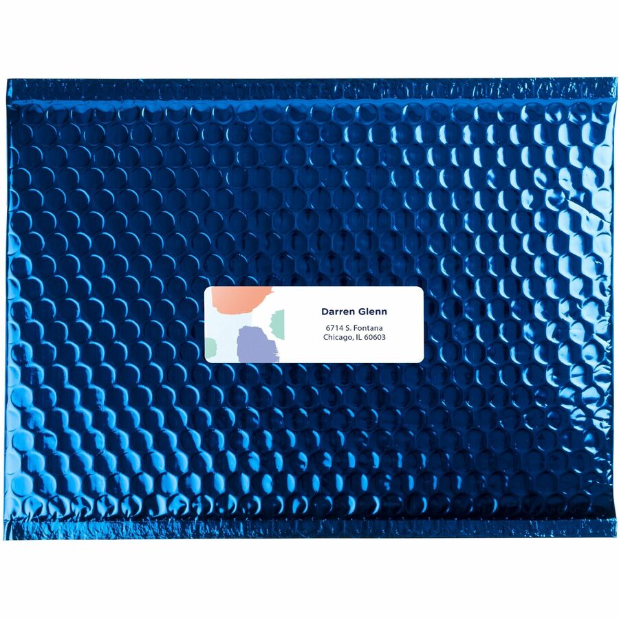 Avery&reg; White Rectangle Labels with Sure Feed&trade; TechnologyEasy Peel&reg;, 1-1/3" x 4" , for Laser and Inkjet Printers - 05262