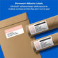 Avery&reg; White Rectangle Labels with Sure Feed&trade; Technology, TrueBlock&reg;, 2" x 4" , for Laser and Inkjet Printers - 05263