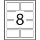 Avery Name Badge Inserts for Laser and Inkjet Printers, 2-1/4" x 3-1/2" - 05390