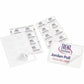 Avery Flexible Name Badges for Laser and Inkjet Printers, 3-3/8" x 2 1/3" - 05395