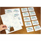 Avery Flexible Name Badges for Laser and Inkjet Printers, 3-3/8" x 2 1/3" - 05395