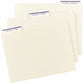 Avery Blue Filing Labels with TrueBlock™ Technology for Laser and Inkjet Printers, 2/3" x 3-7/16" - 05766