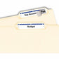 Avery Blue Filing Labels with TrueBlock™ Technology for Laser and Inkjet Printers, 2/3" x 3-7/16" - 05766