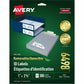 Avery&reg; Removable ID Labelsfor Laser and Inkjet Printers, 2-5/8" x 1"