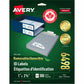 Avery Removable ID Labels for Laser and Inkjet Printers, 2-5/8" x 1"