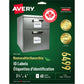 Avery&reg; Removable ID Labelsfor Laser and Inkjet Printers, 4" x 3-1/3"