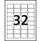 Avery Durable ID Labels with TrueBlock™ Technology for Laser Printers, 1-3/4" x 1-1/4" - 06576