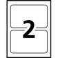 Avery&reg; Durable ID Labelswith TrueBlock&trade; Technology for Laser Printers, 8-1/8" x 5" - 06579
