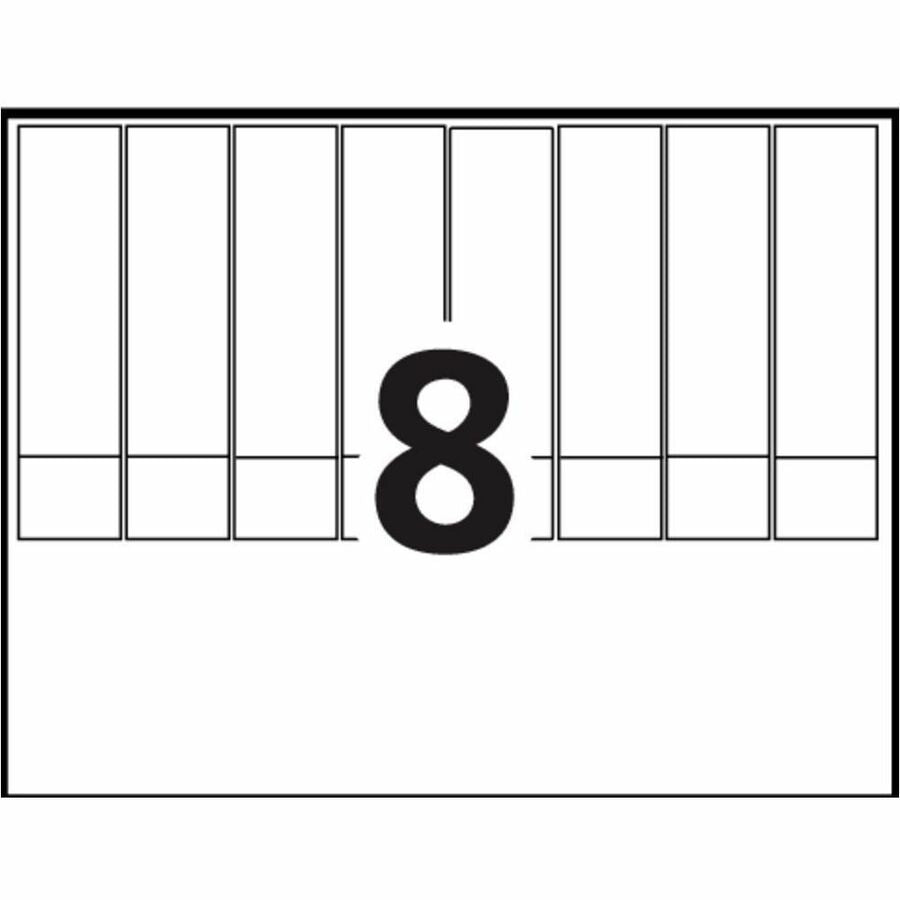 Avery Ready Index&reg; Table of Content Dividers 8 Tabs, for Laser and Inkjet Printers - 11189