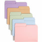 Smead SuperTab 1/2 Tab Cut Letter Recycled Top Tab File Folder