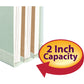 Smead SafeSHIELD 1/3 Tab Cut Letter Recycled Classification Folder - 14215