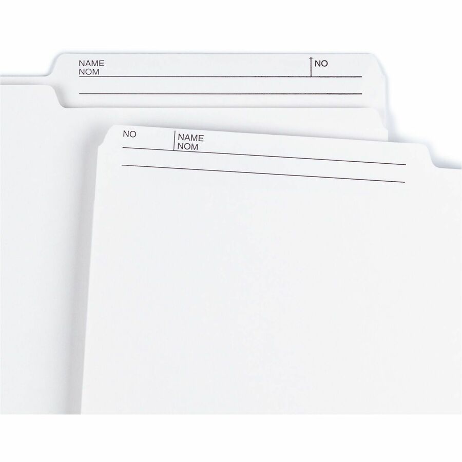 Smead 1/2 Tab Cut Legal Recycled Top Tab File Folder - 15348