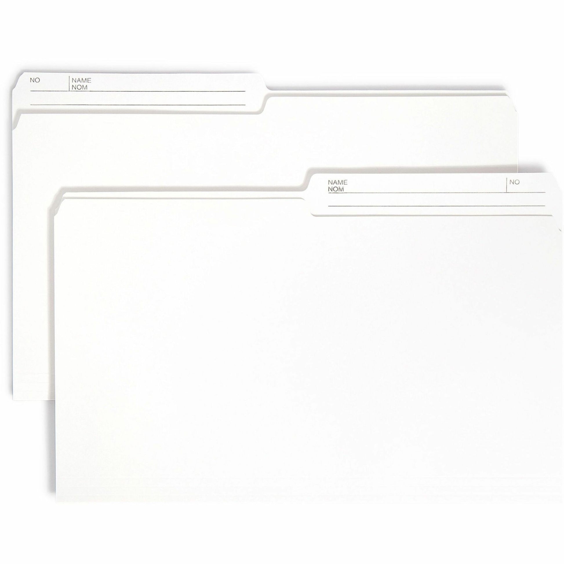 Smead 1/2 Tab Cut Legal Recycled Top Tab File Folder