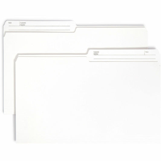 Smead 1/2 Tab Cut Legal Recycled Top Tab File Folder