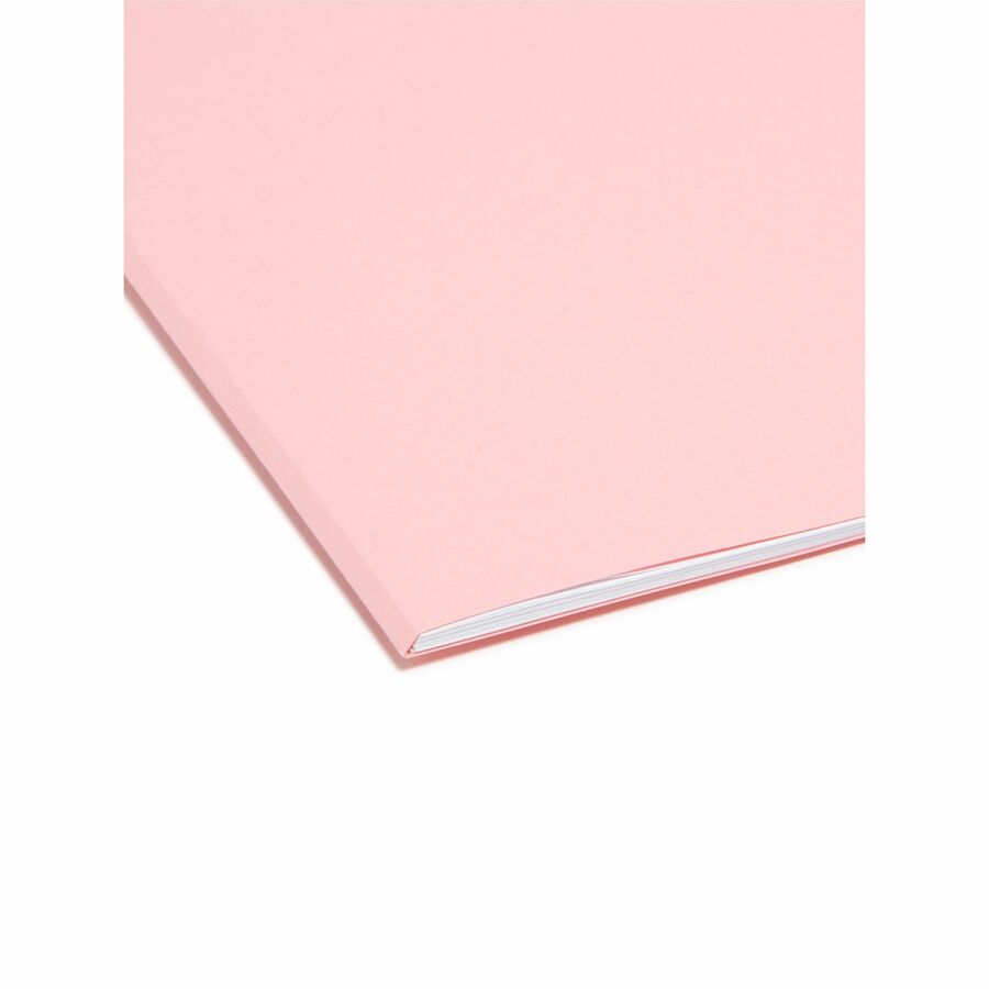 Smead SuperTab 1/2 Tab Cut Legal Recycled Top Tab File Folder - 15906