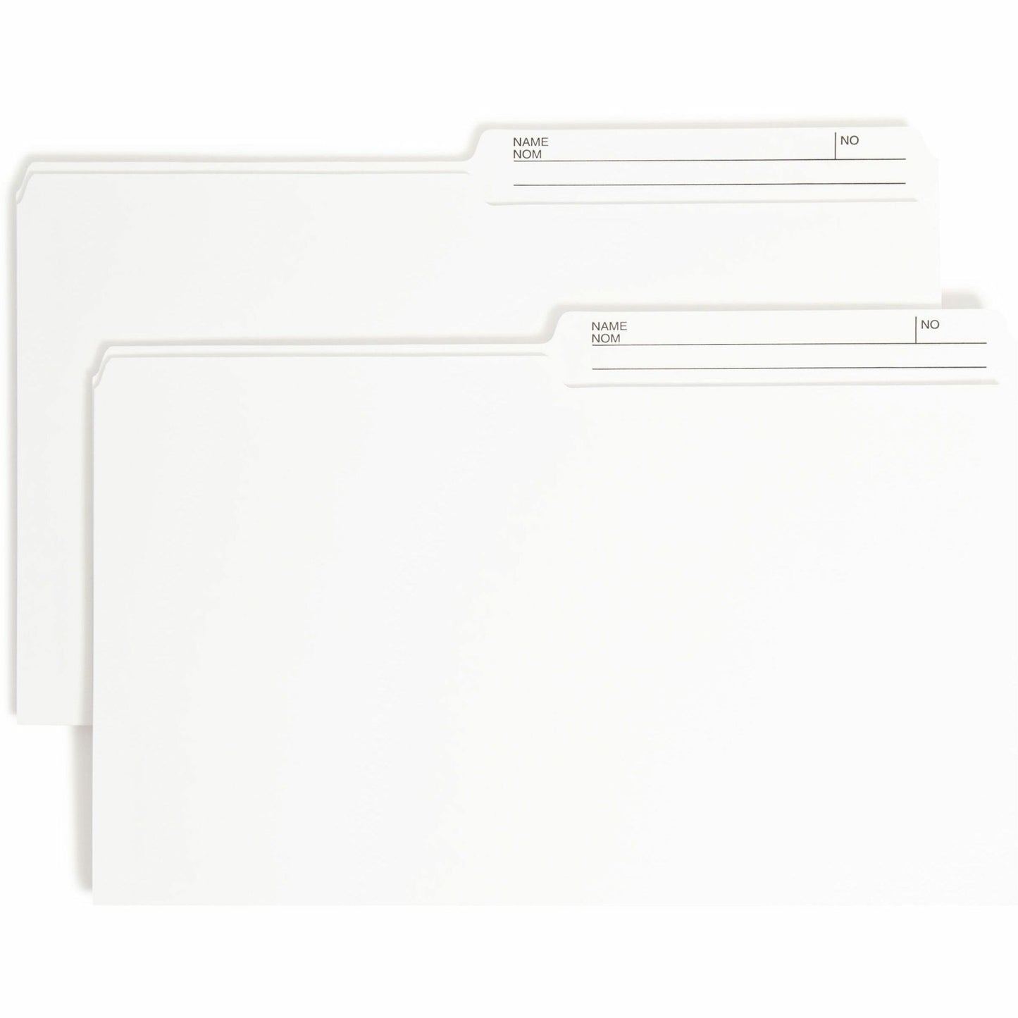 Smead 1/2 Tab Cut Legal Recycled Fastener Folder