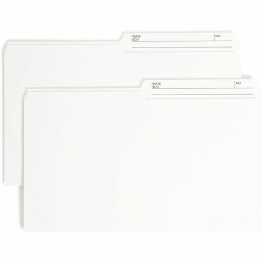 Smead 1/2 Tab Cut Legal Recycled Fastener Folder