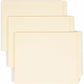 Smead Shelf-Master Straight Tab Cut Letter Recycled End Tab File Folder