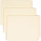 Smead Shelf-Master Straight Tab Cut Letter Recycled End Tab File Folder