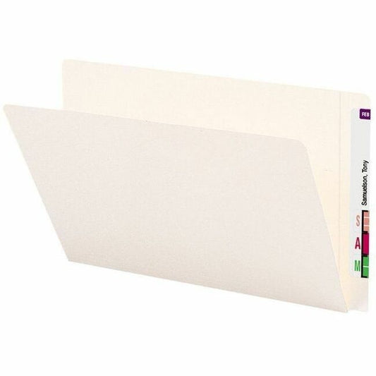 Smead Shelf-Master Straight Tab Cut Legal Recycled End Tab File Folder
