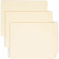 Smead Shelf-Master Straight Tab Cut Letter Recycled End Tab File Folder