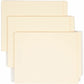 Smead Shelf-Master Straight Tab Cut Letter Recycled End Tab File Folder