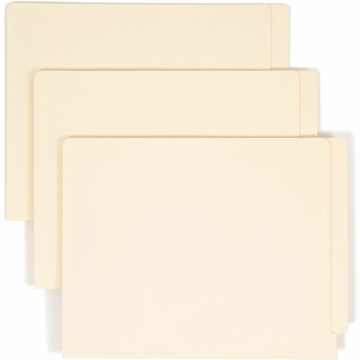 Smead Shelf-Master Straight Tab Cut Letter Recycled End Tab File Folder