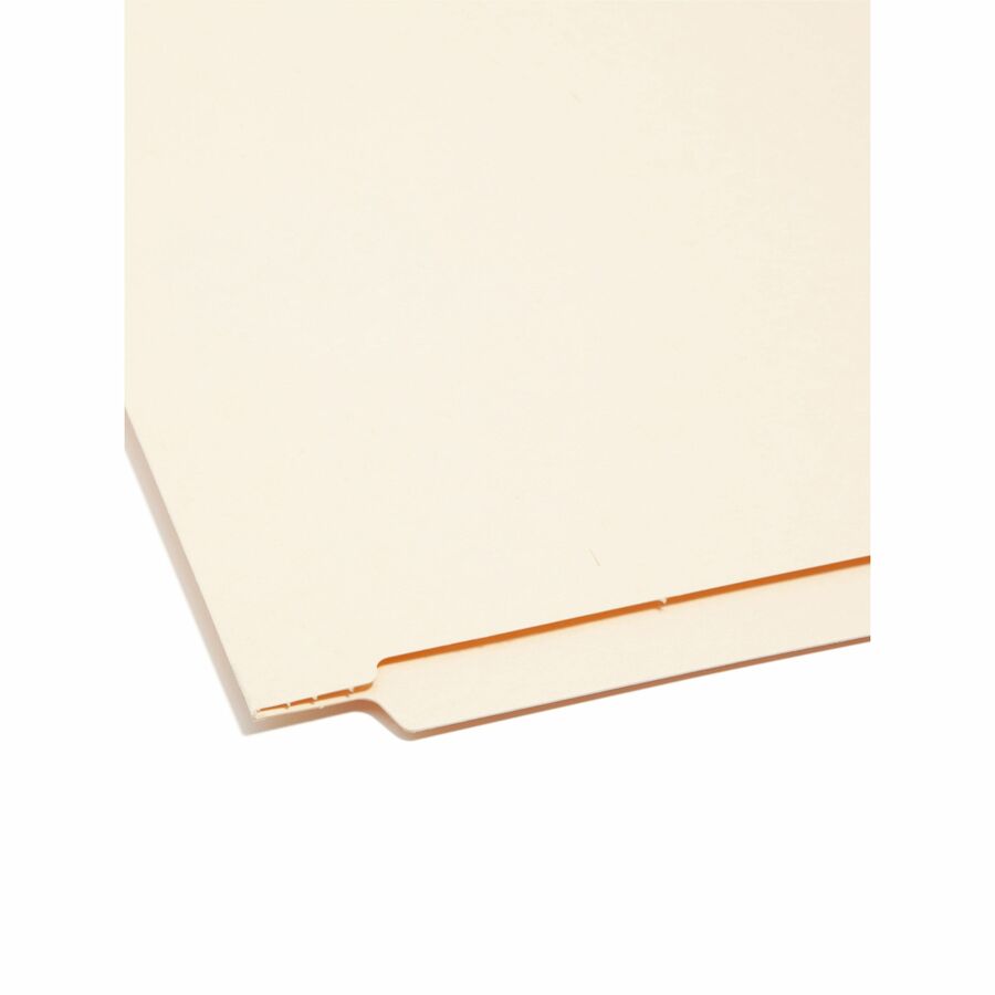Smead Shelf-Master Straight Tab Cut Letter Recycled End Tab File Folder - 24600