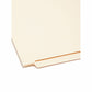 Smead Shelf-Master Straight Tab Cut Letter Recycled End Tab File Folder - 24600