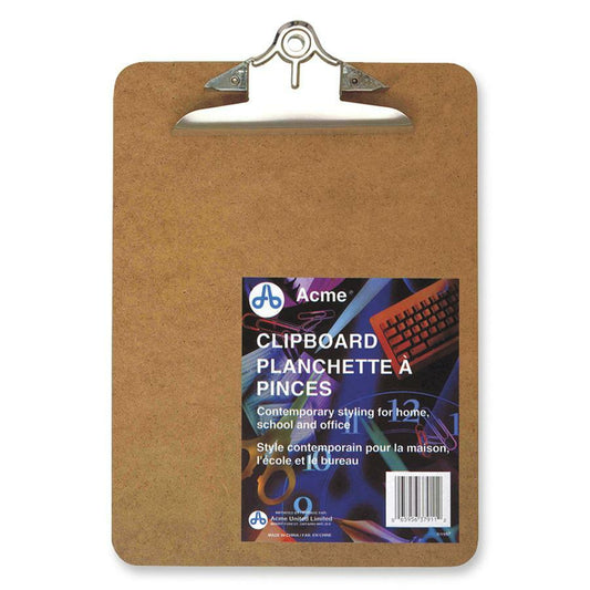 Westcott KleenEarth Masonite Letter Size Clipboard
