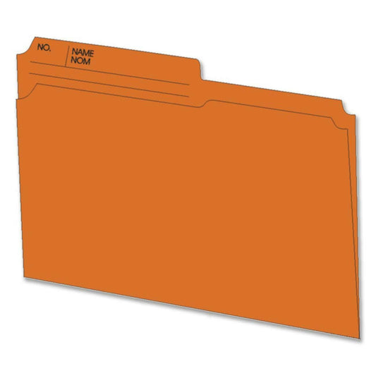 Hilroy 1/2 Tab Cut Letter Recycled Top Tab File Folder