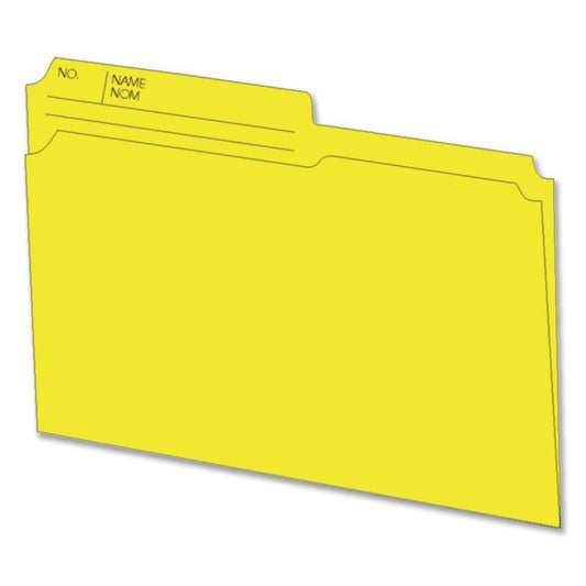 Hilroy 1/2 Tab Cut Letter Recycled Top Tab File Folder