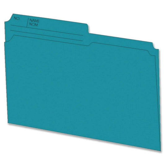 Hilroy 1/2 Tab Cut Letter Recycled Top Tab File Folder