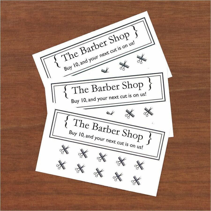 Avery Business Cards with Sure Feed™ Technology Clean Edge, 2" x 3-1/2" , for Laser and Inkjet Printers - 55871
