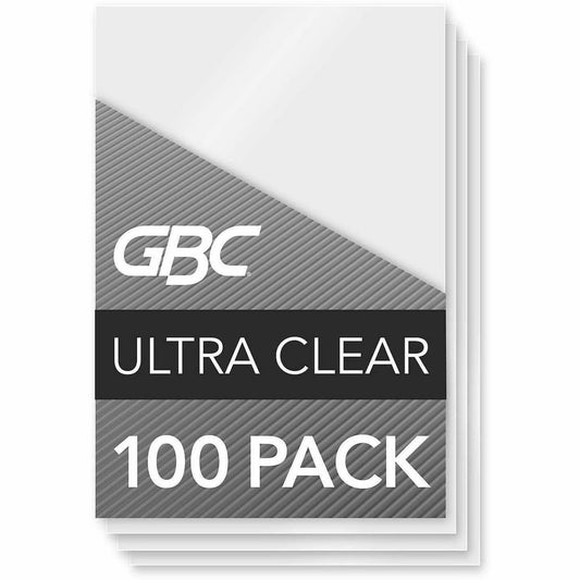 GBC Ultra Clear ID Badge Thermal Laminating Pouches