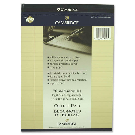 Mead Cambridge Office Notepad