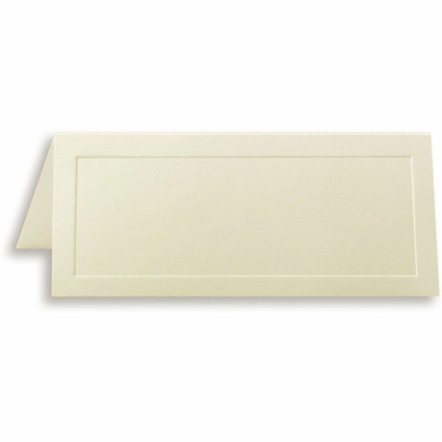 St. James&reg; Overtures&reg; Traditional Embossed Place Cards, Ivory, Pack of 60, 71414 - 71414