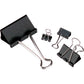 ACCO Small Foldback Binder Clips 1" wide (3/8" capacity) - 72022
