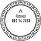 Trodat Received Time Date Stamp - 73084