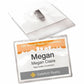 Avery Garment Friendly Clip Style Name Badge Kit for Laser and Inkjet Printers, 4" x 3" - 74467