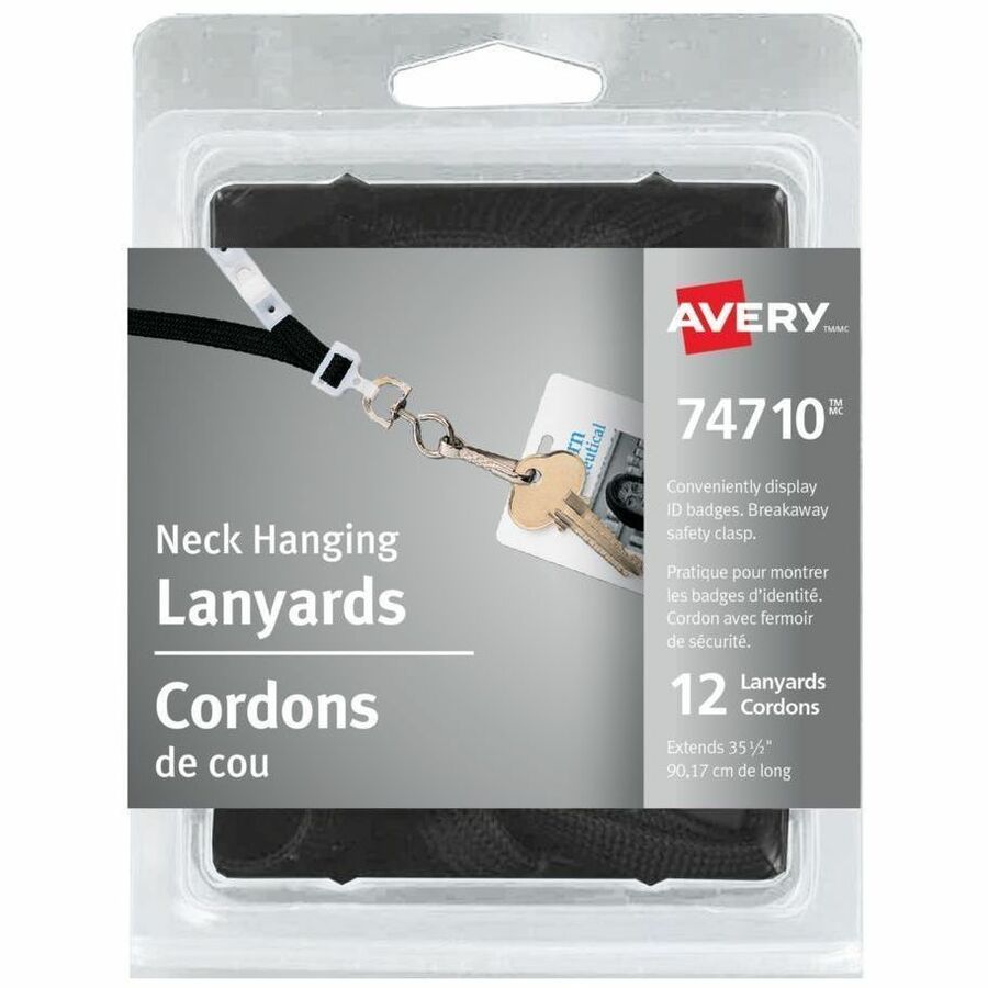 Avery Neck Hanging Lanyards 35-1/2"