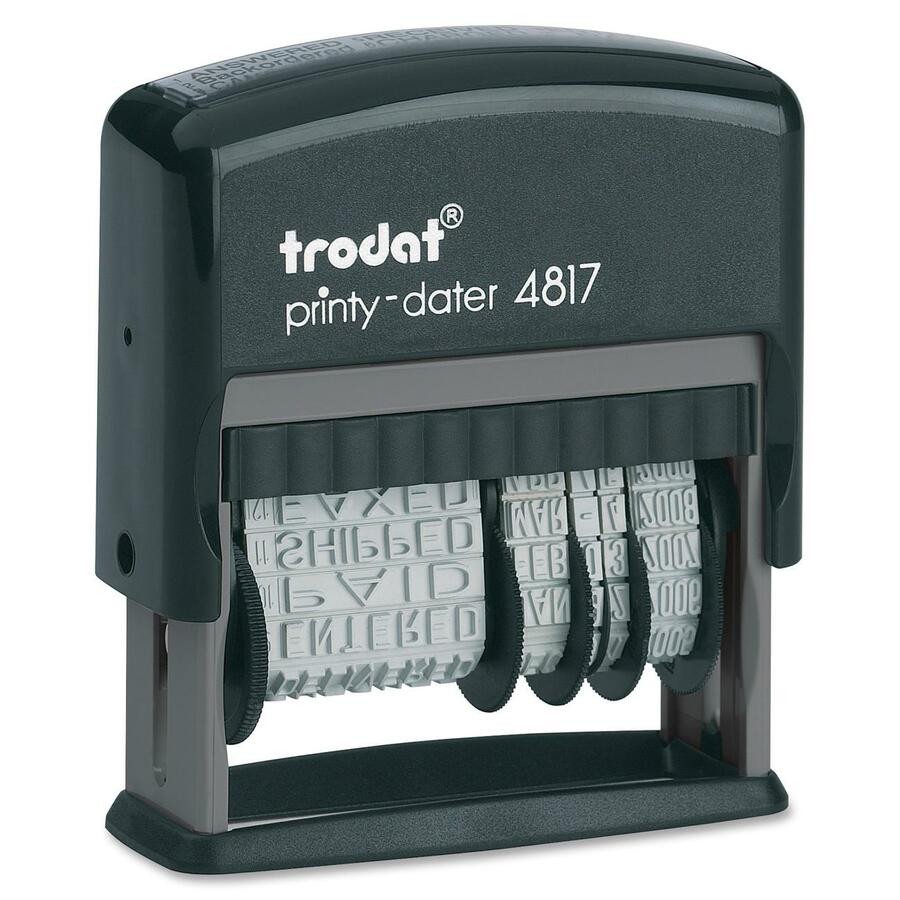 Trodat Dial-A-Phrase Date Stamp - 80362
