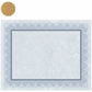 St. James&reg; Certificates, 24 lb Paper, Regent Blue w/ Gold Seals, Pack of 25, 83402 - 83402