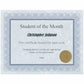St. James&reg; Certificates, 24 lb Paper, Regent Blue w/ Gold Seals, Pack of 25, 83402 - 83402
