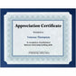 St. James&reg; Certificates, 24 lb Paper, Regent Blue w/ Gold Seals, Pack of 25, 83402 - 83402